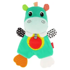 Infantino Aktivitetsleker | Biteleker>- Cuddly Teether Flodhest