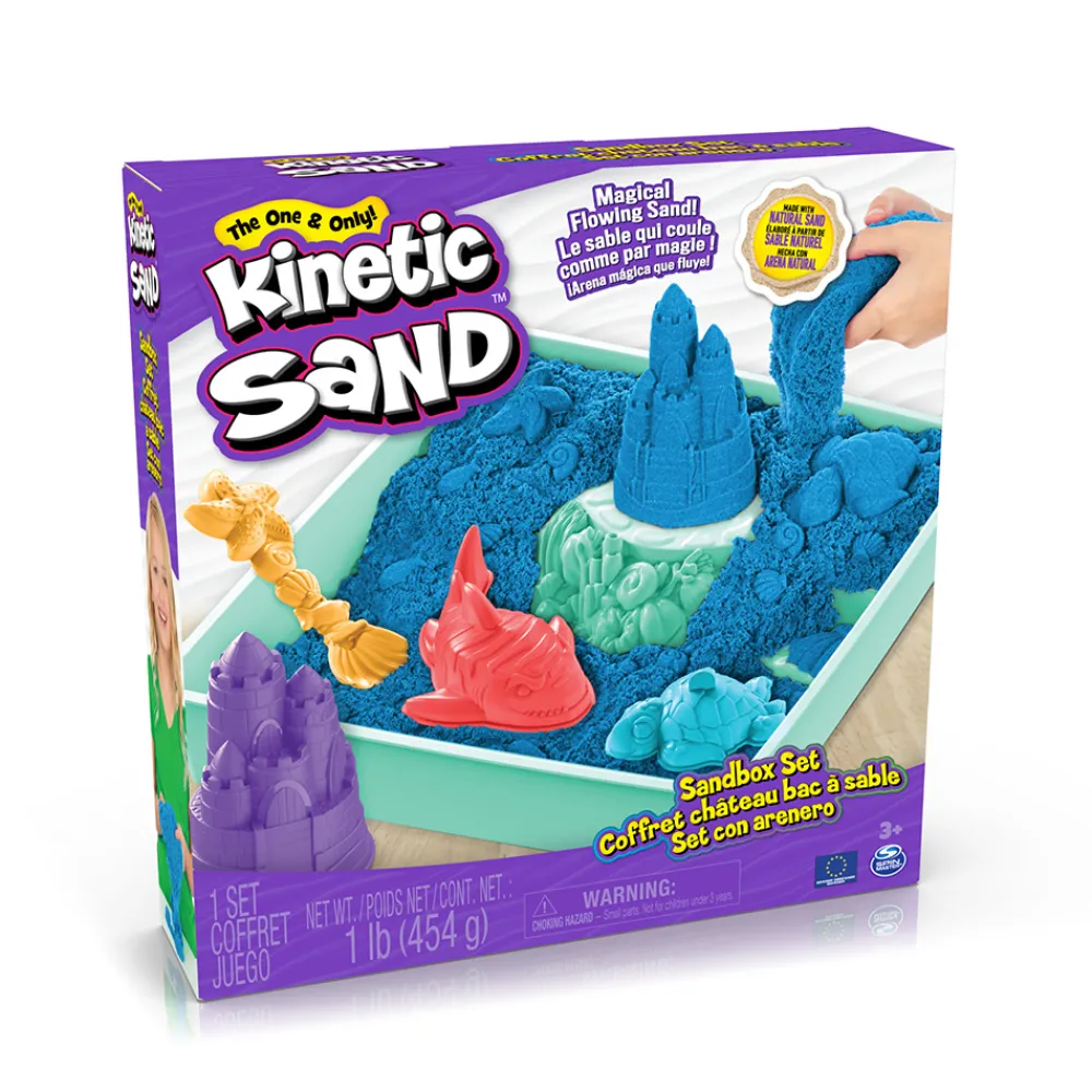Kinetic Sand Diy Og Hobby>Sandbox Set - Blå