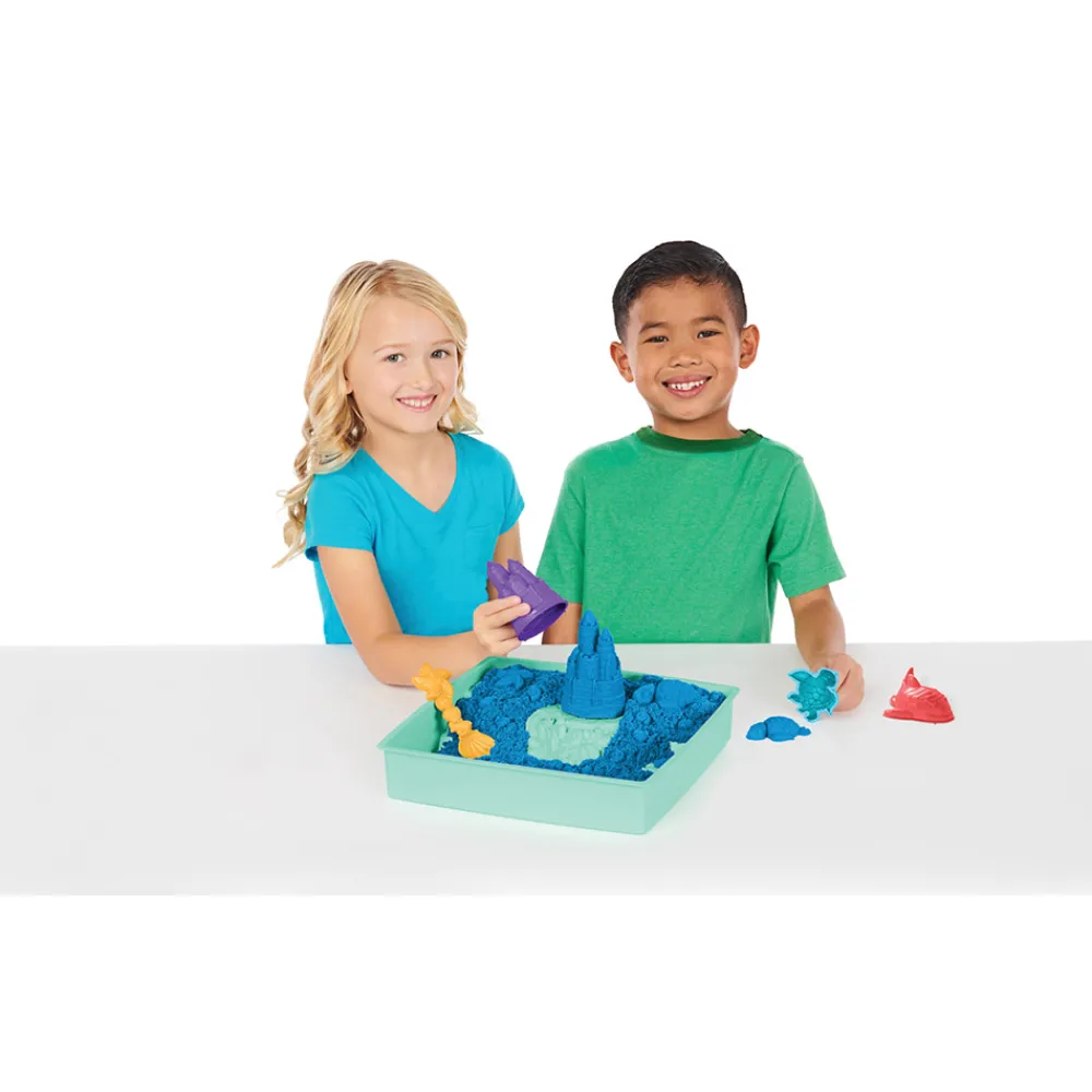 Kinetic Sand Diy Og Hobby>Sandbox Set - Blå
