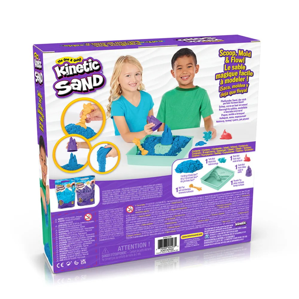 Kinetic Sand Diy Og Hobby>Sandbox Set - Blå