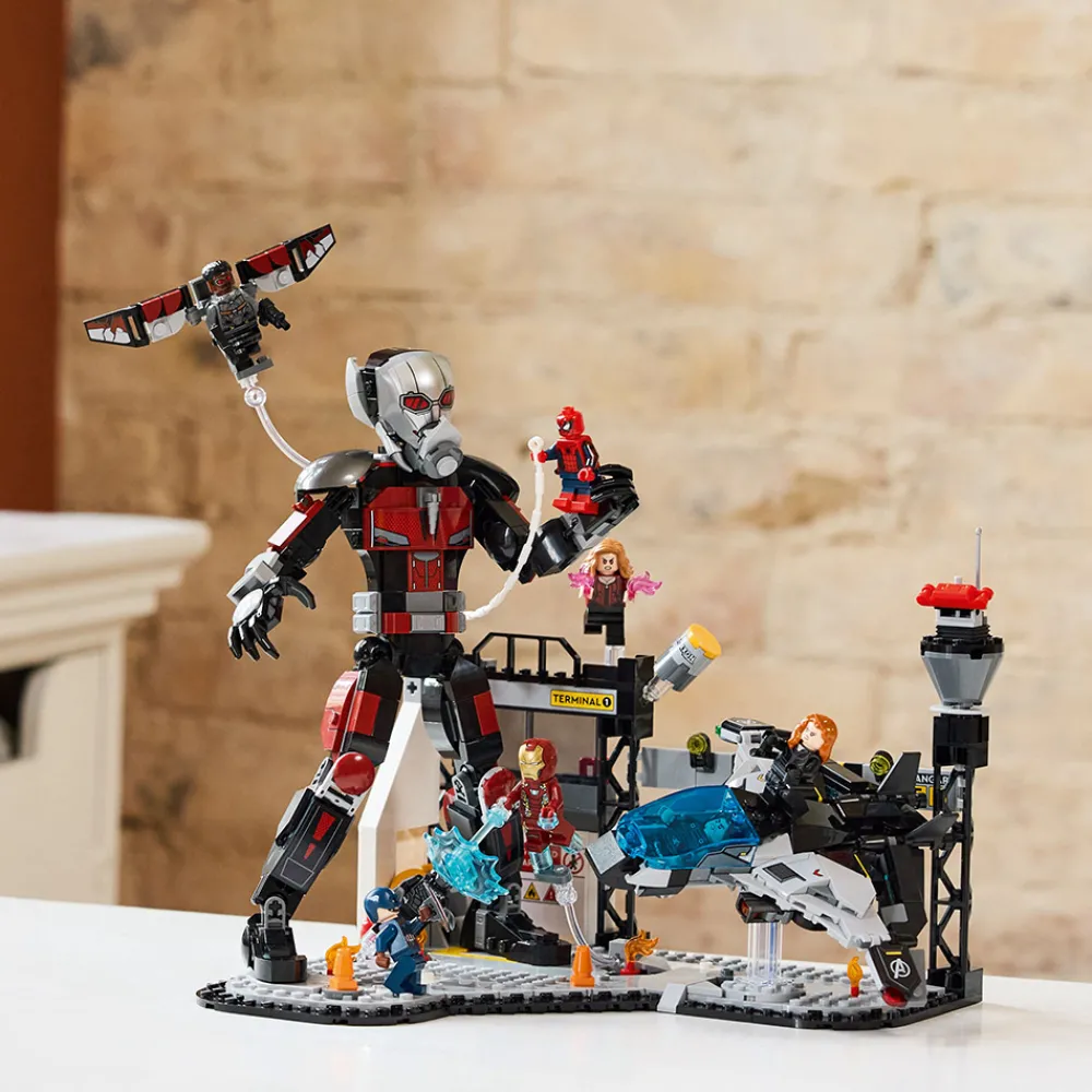 LEGO Lego Super Heroes Marvel | Marvel>76314 Actionfylt kamp fra Captain America: Civil War