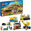 LEGO Lego City>60391 Anleggsmaskiner og kran med rivningskule