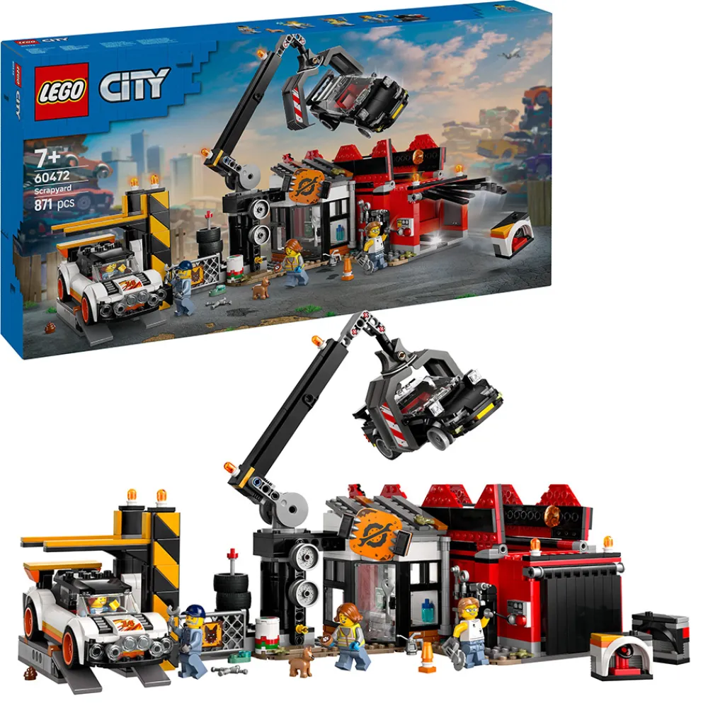 LEGO Lego City>60472 Bilopphuggeri med biler