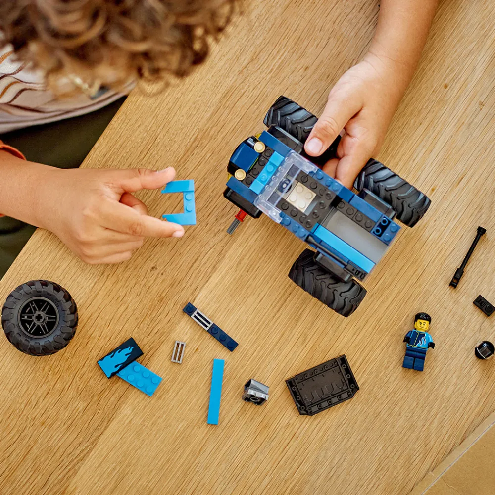 LEGO Lekebiler | Lego City>60402 Blå monstertruck