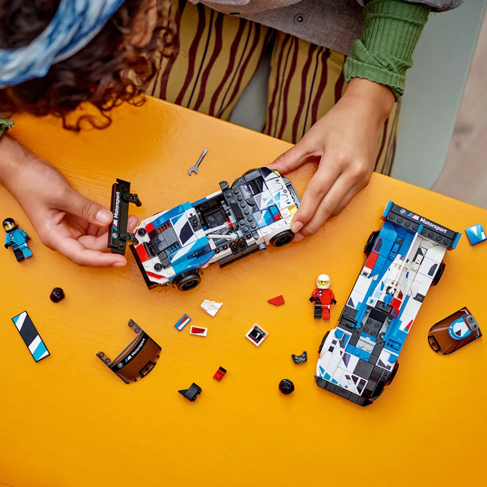 LEGO Lekebiler | Lego Speed Champions>76922 BMW M4 GT3 & BMW M Hybrid V8-racerbil
