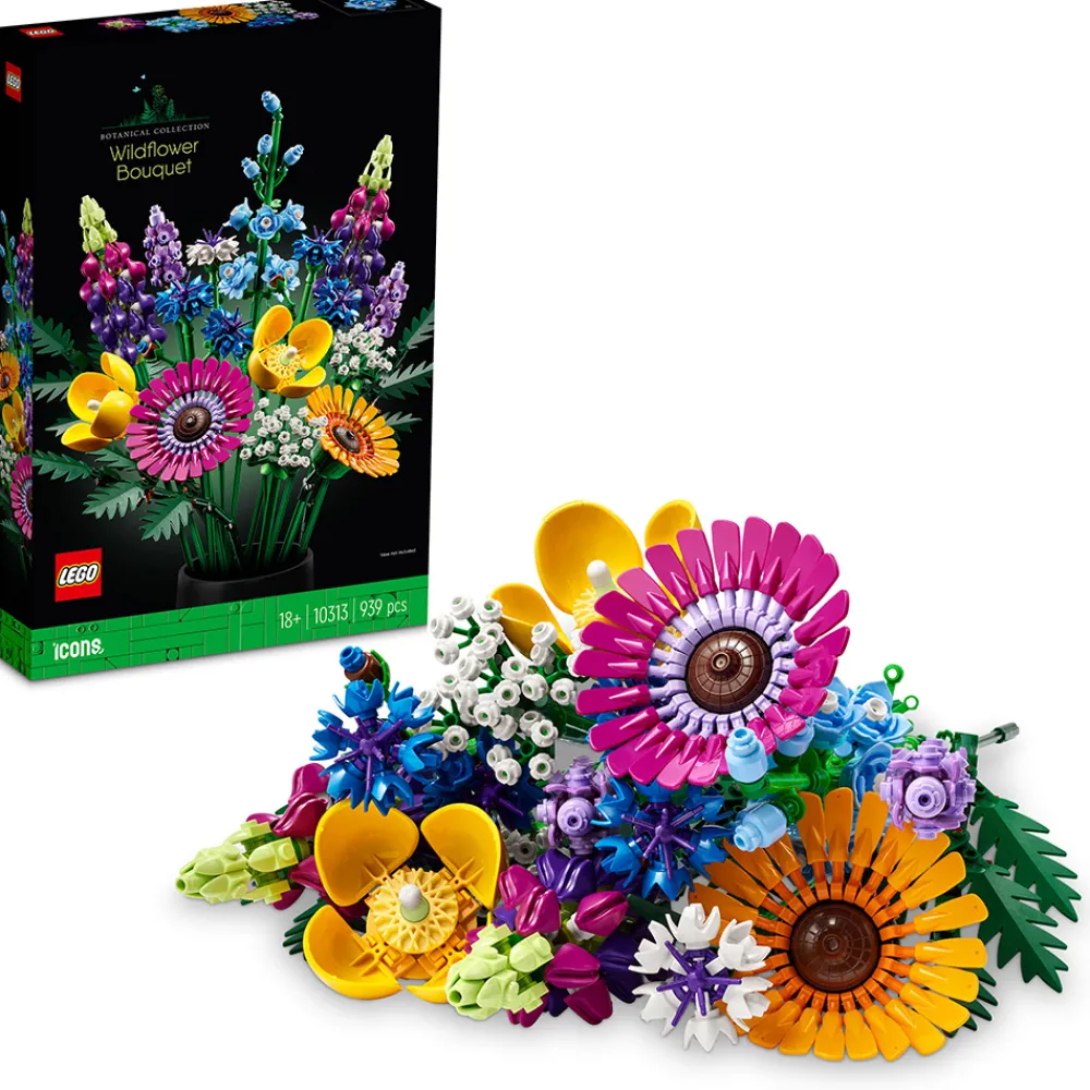 LEGO Blomster | Lego Icons>10313 Bukett med markblomster