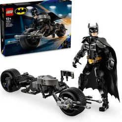 LEGO Lego Super Heroes Dc | Dc>76273 Byggbar Batman™-figur og batpod-sykkelen
