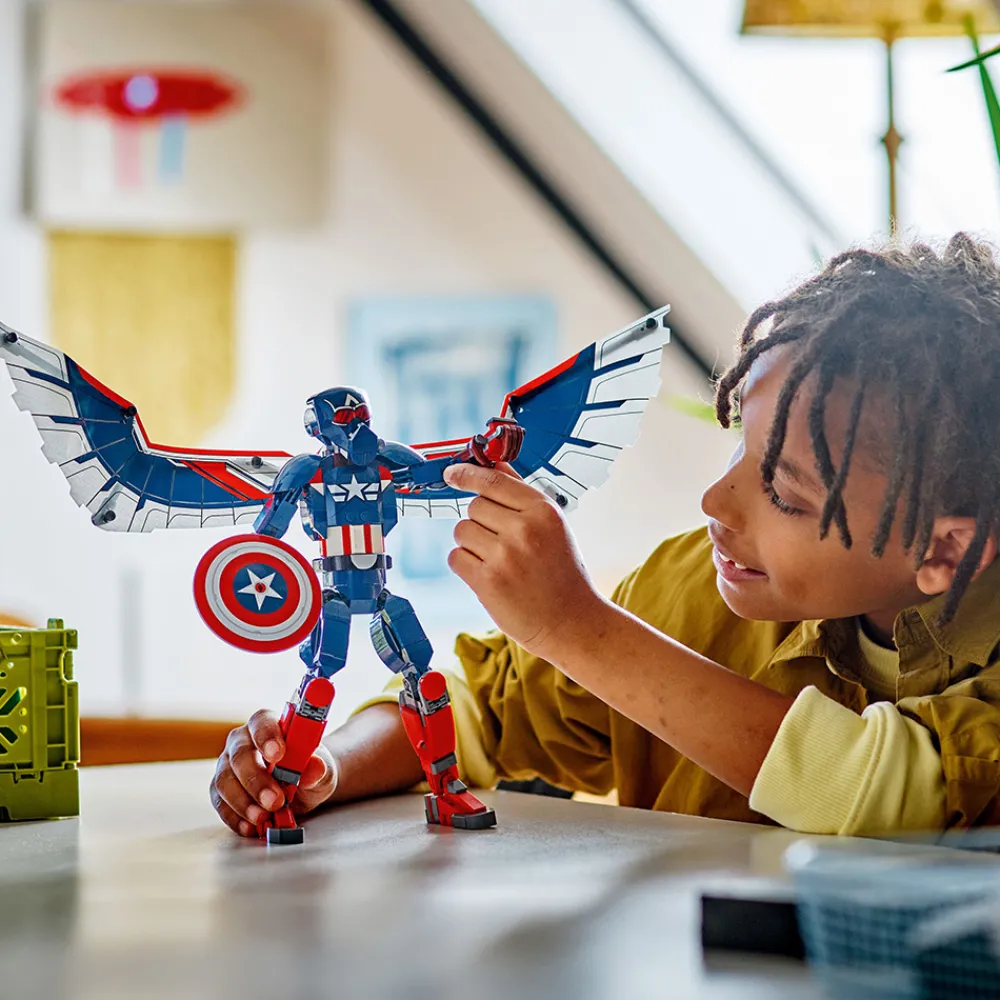 LEGO Lego Super Heroes Marvel | Marvel>76296 Byggbar figur av nye Captain America