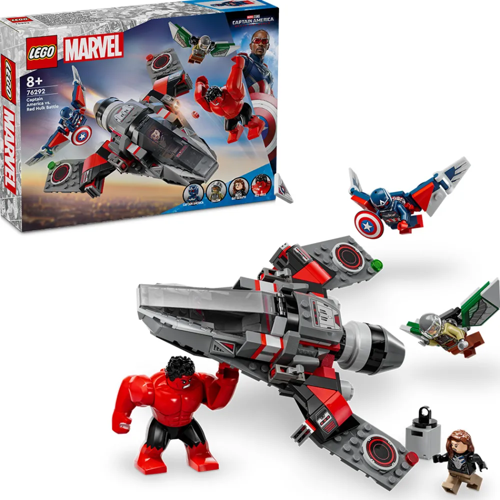 LEGO Lego Super Heroes Marvel | Marvel>76292 Captain America i kamp mot Red Hulk