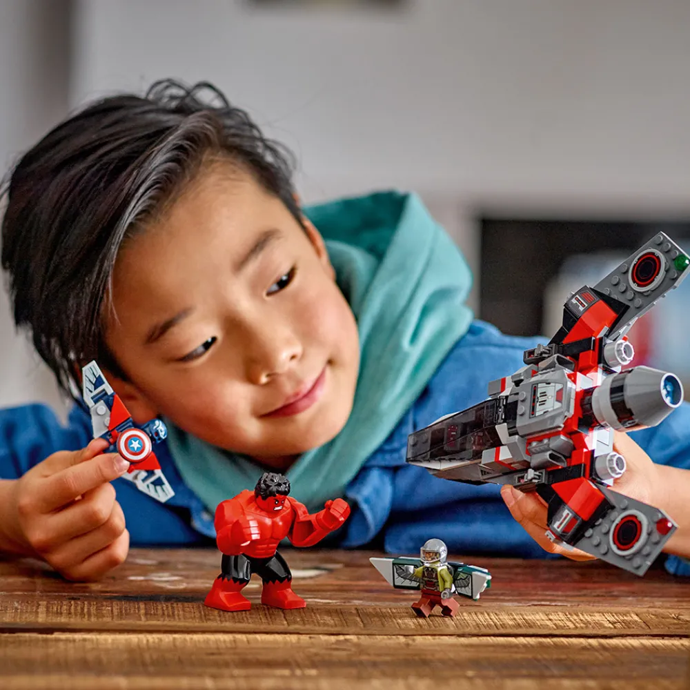 LEGO Lego Super Heroes Marvel | Marvel>76292 Captain America i kamp mot Red Hulk