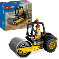 LEGO Lastebil, Gravemaskin Og Traktor | Lego City>60401 Dampveivals
