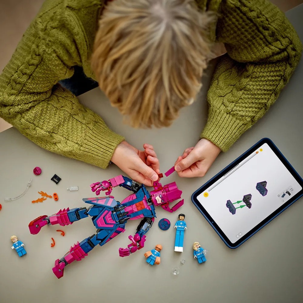 LEGO Lego Super Heroes Marvel | Lego Nyheter>76316 Fantastic Four mot Galactus-byggefigur