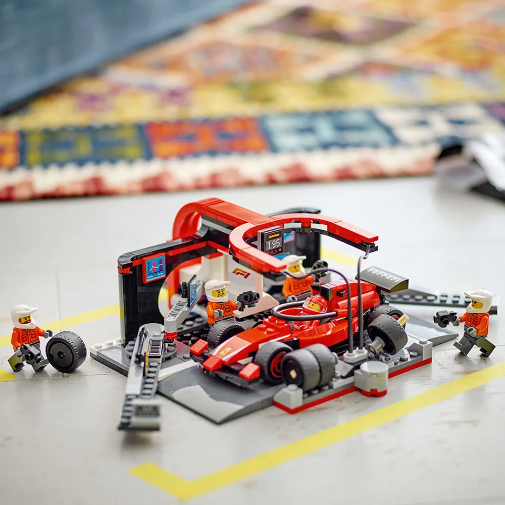 LEGO Lego City>60443 F1®-depotstopp og -team med Ferrari-bil
