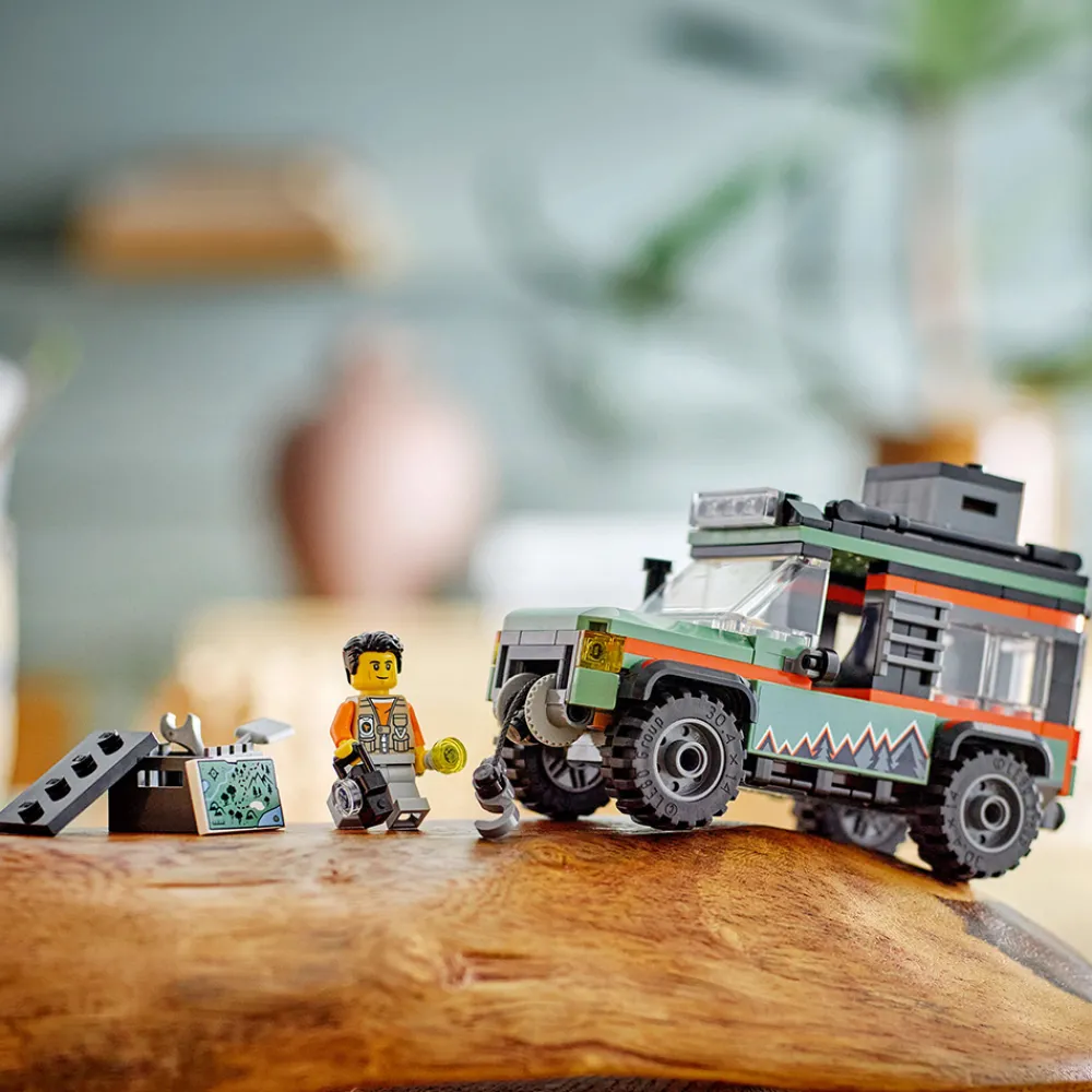 LEGO Lekebiler | Lego City>60447 Firehjulsdrevet terrengbil