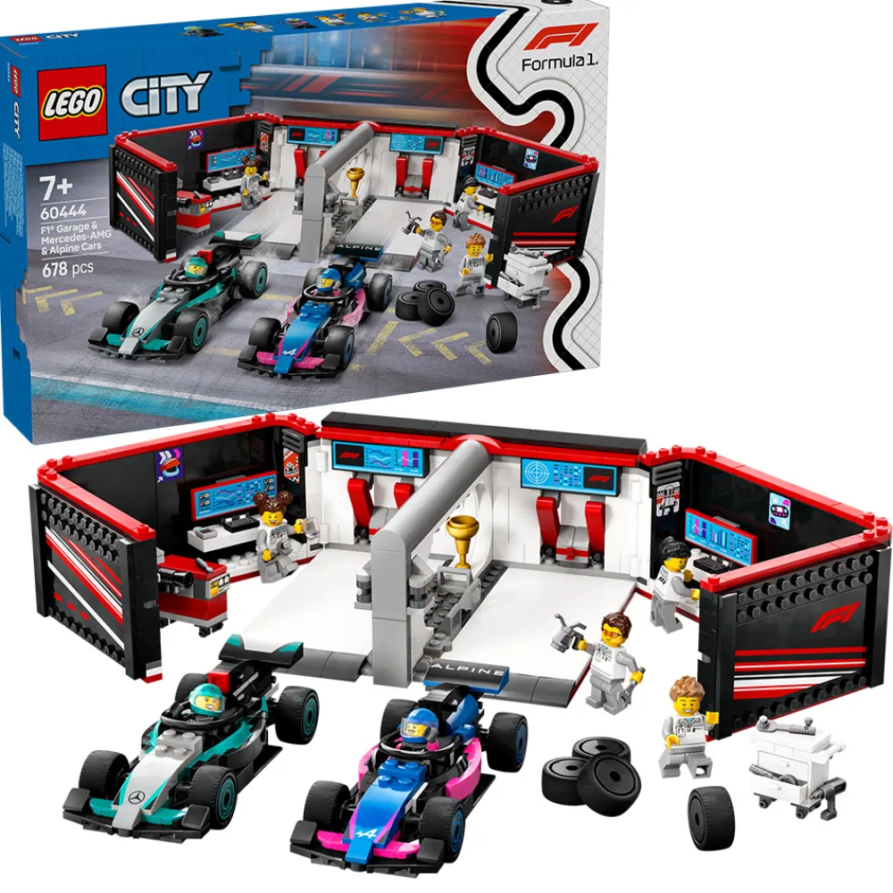 LEGO Lego City>60444 F1®-verksted med Mercedes-AMG og Alpine