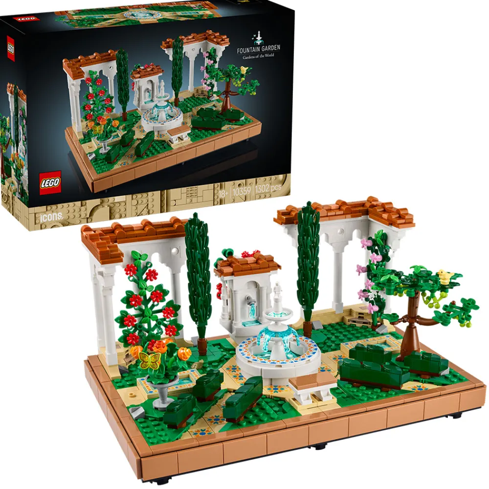 LEGO Lego Icons>10359 Hage med fontene