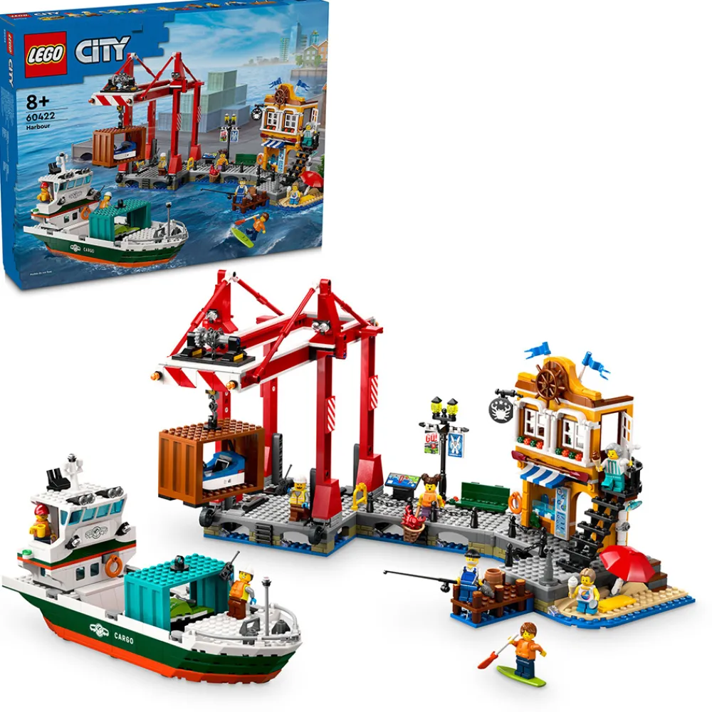 LEGO Lego City>60422 Havneområde med lasteskip