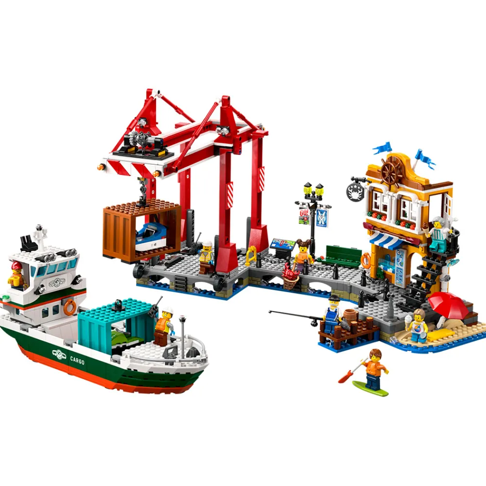 LEGO Lego City>60422 Havneområde med lasteskip