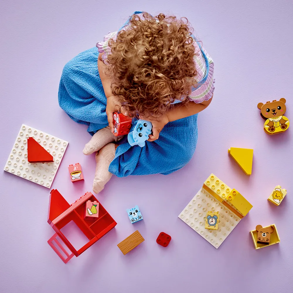 LEGO Duplo | Lego Duplo>10414 Hverdagsrutiner: Måltider og leggetid