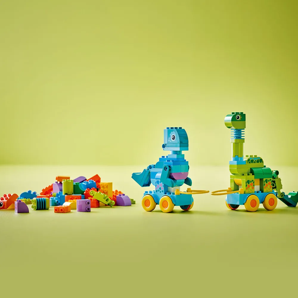 LEGO Lego Duplo | Lego Nyheter>10451 3-i-1 Dinosaurer på hjul