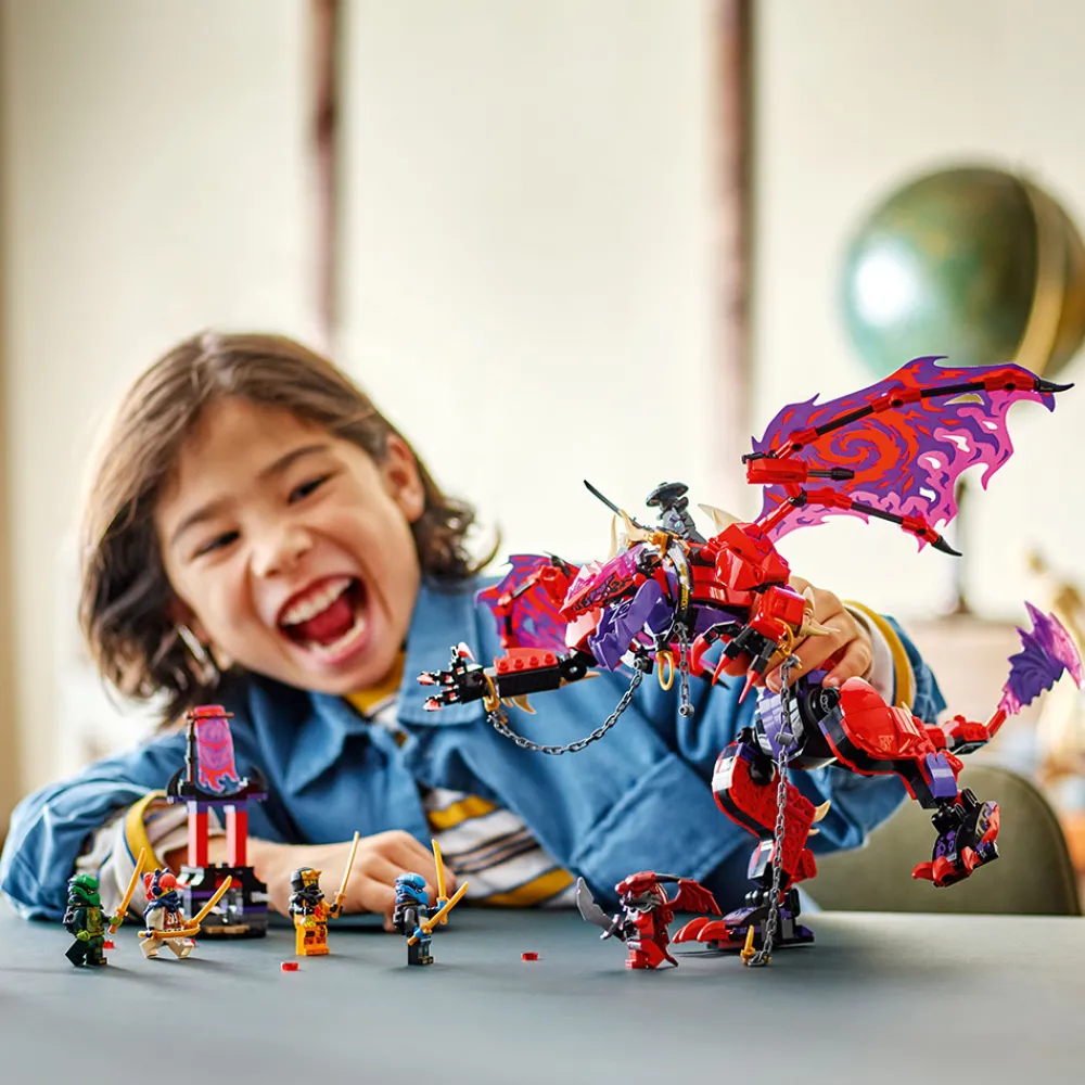 LEGO Lego Ninjago | Lego Nyheter>71832 Kaosdragen Thunderfang