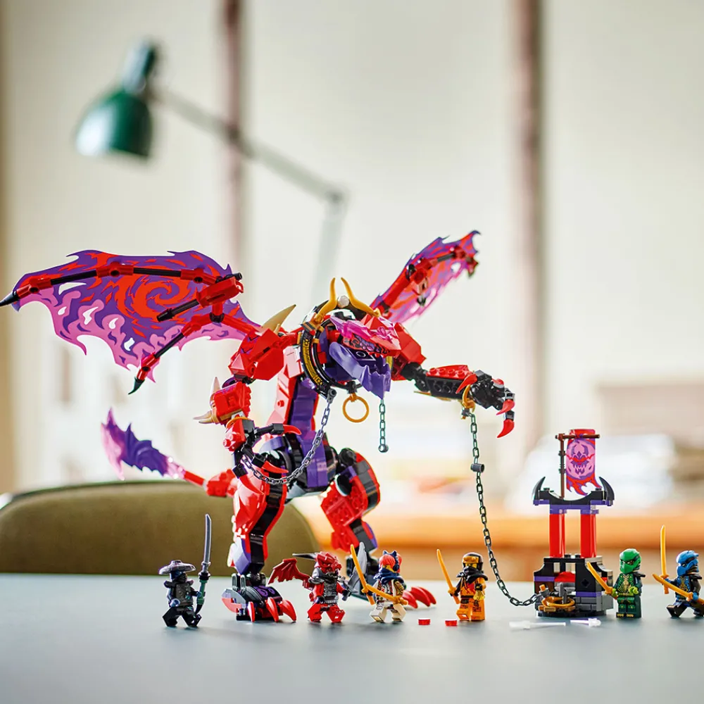 LEGO Lego Ninjago | Lego Nyheter>71832 Kaosdragen Thunderfang
