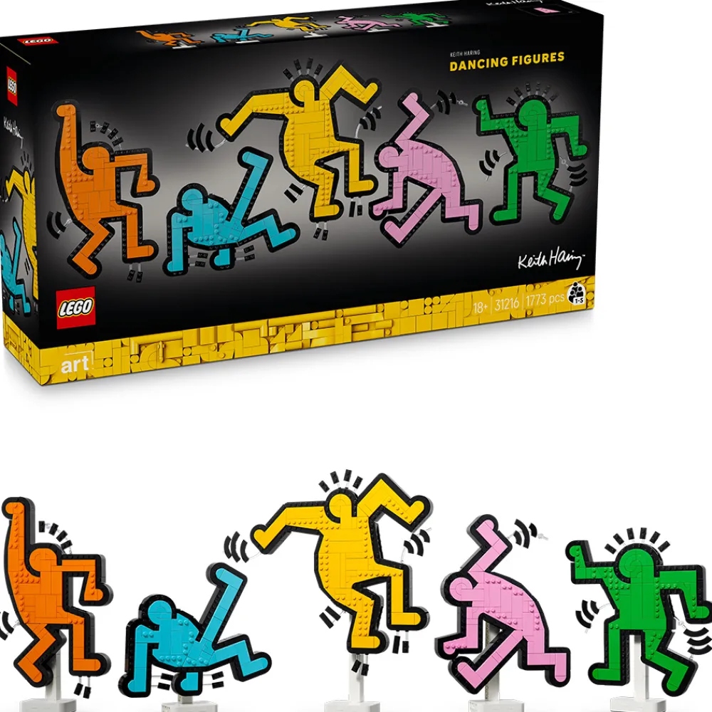 LEGO Lego Art | Lego Nyheter>31216 Keith Harings dansende figurer