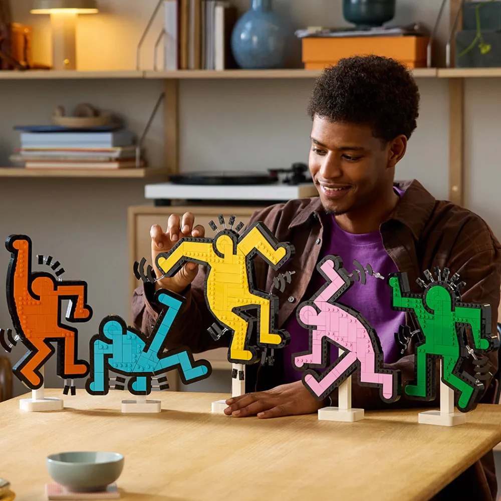 LEGO Lego Art | Lego Nyheter>31216 Keith Harings dansende figurer