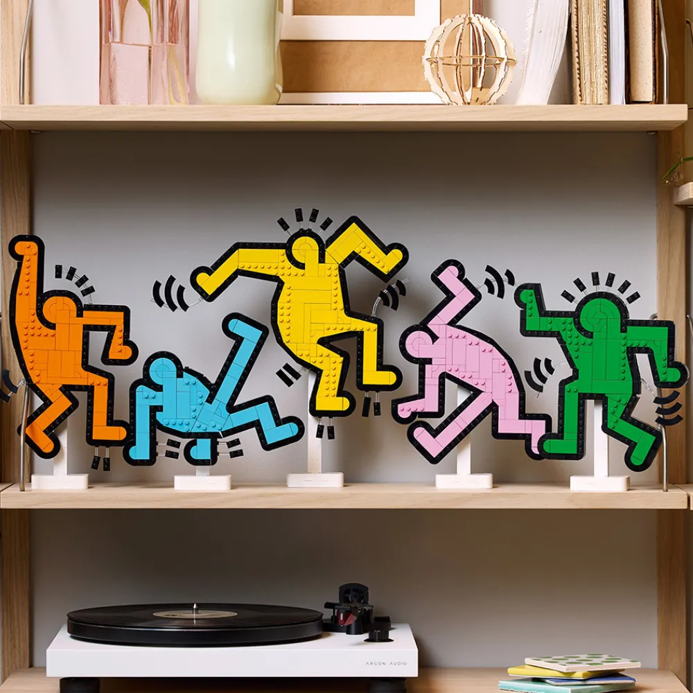 LEGO Lego Art | Lego Nyheter>31216 Keith Harings dansende figurer