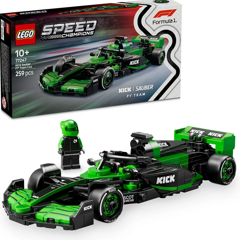LEGO Lekebiler | Lego Speed Champions>77247 KICK Sauber F1® Team C44-racerbil