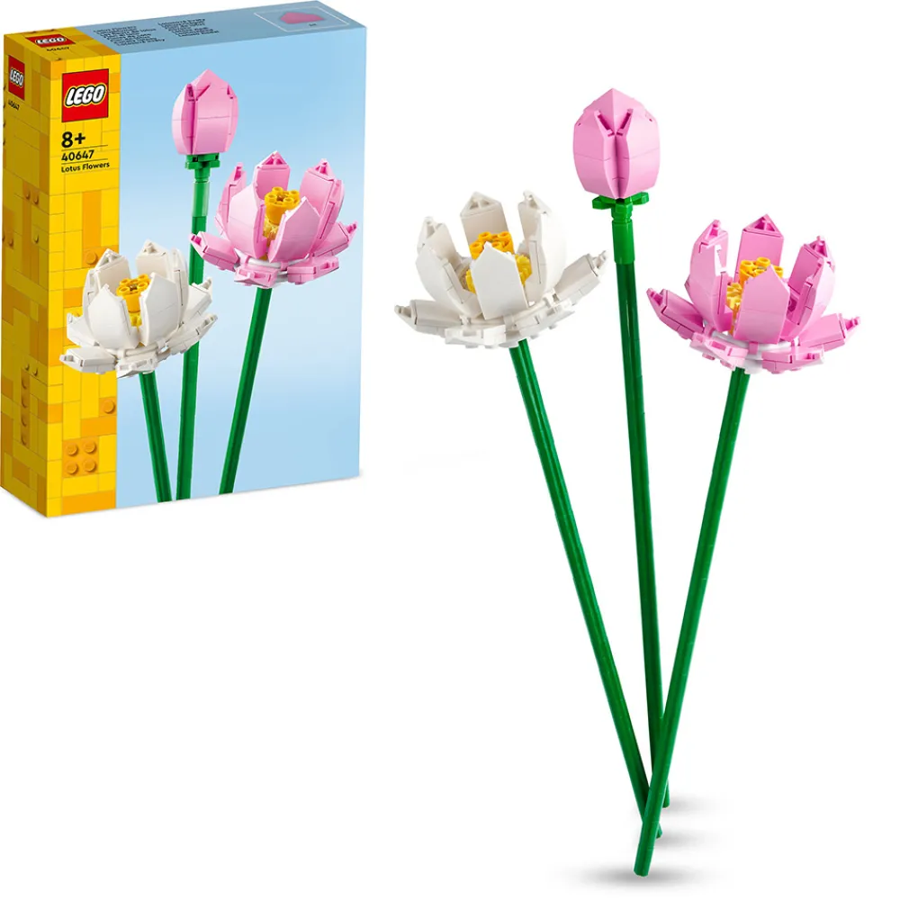 LEGO Blomster | Lego Icons>40647 Lotusblomster
