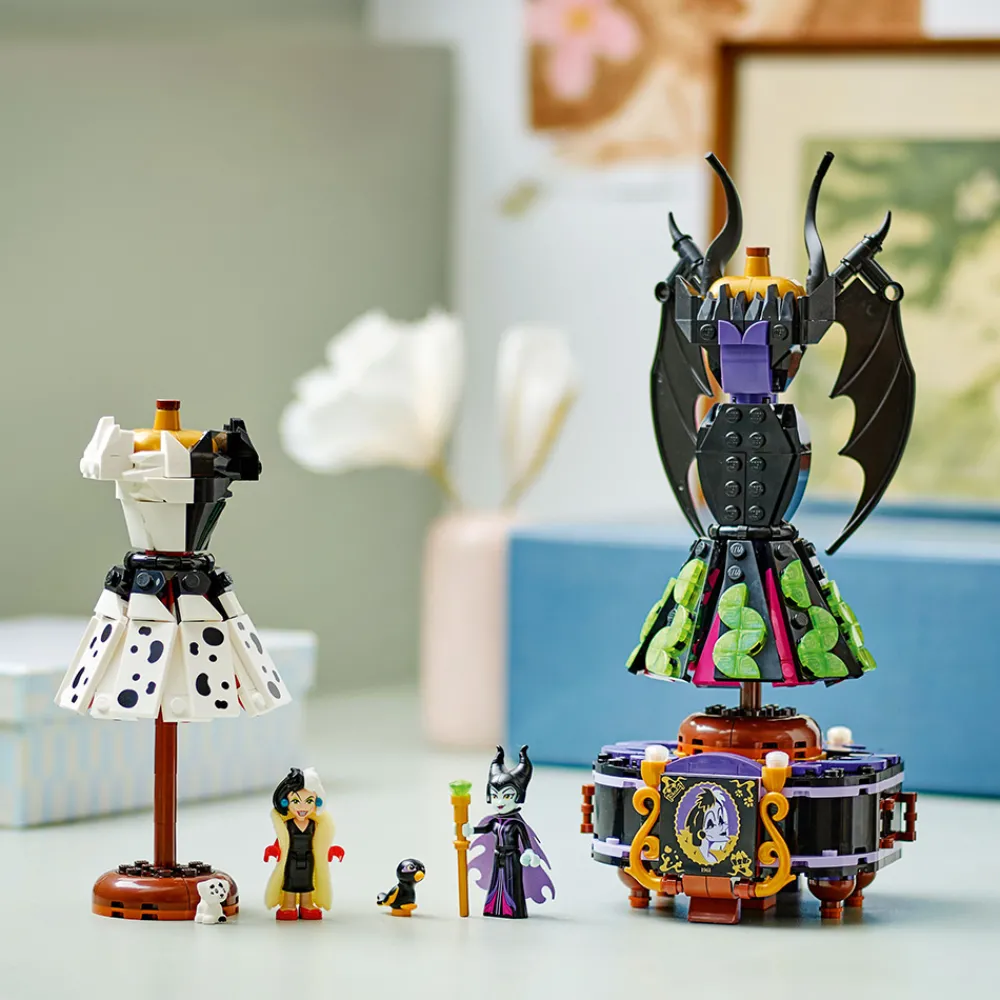 LEGO Lego Disney | Lego Nyheter>43262 Maleficents og Cruella De Vils kjoler