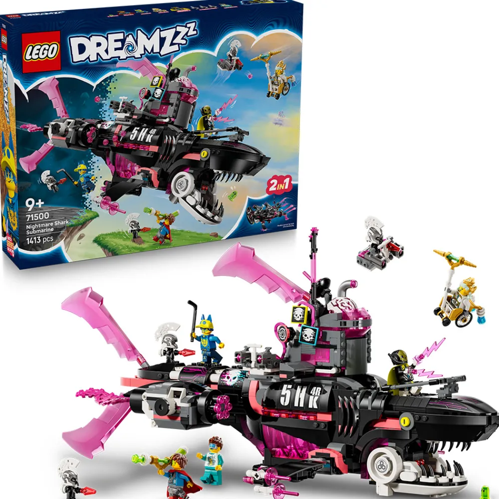 LEGO Lego Dreamzzz | Lego Nyheter>71500 Marerittets hai-ubåt
