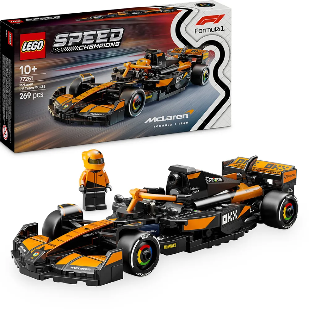 LEGO Lekebiler | Lego Speed Champions>77251 McLaren F1® Team MCL38-racerbil