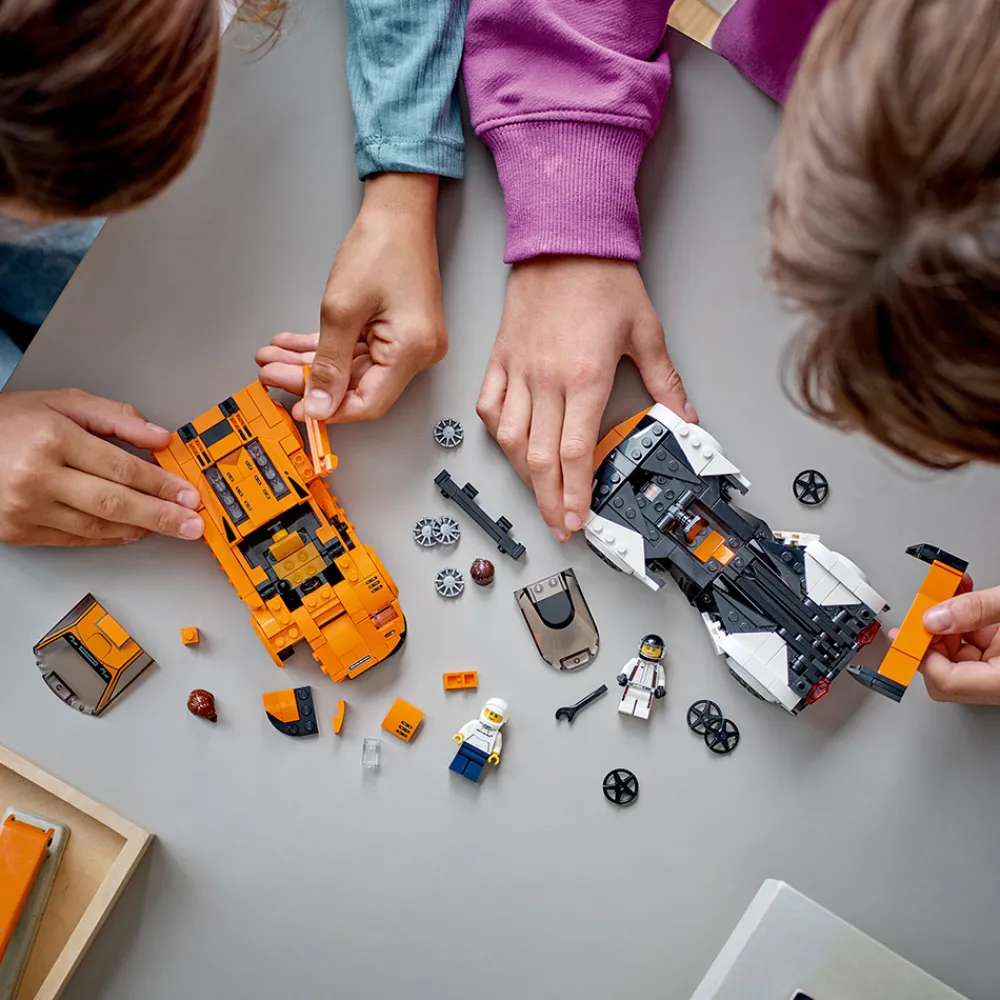 LEGO Lekebiler | Lego Speed Champions>76918 McLaren Solus GT og McLaren F1 LM