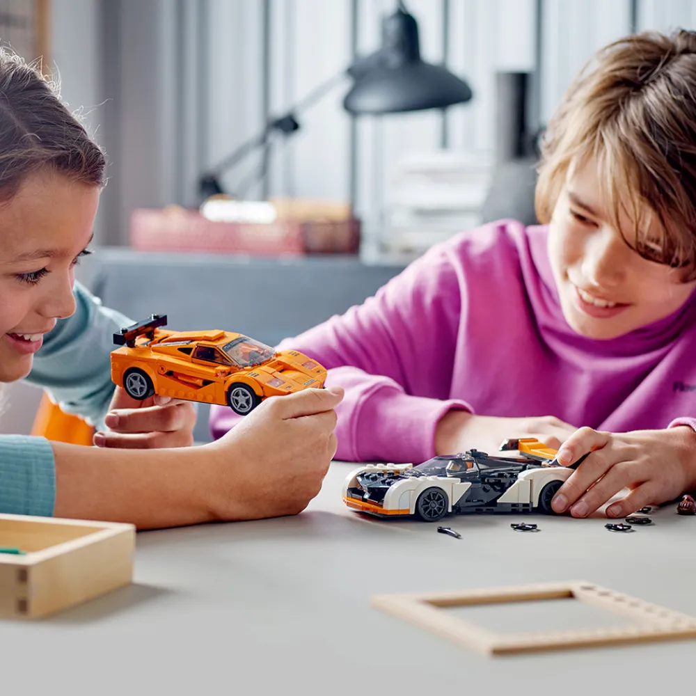 LEGO Lekebiler | Lego Speed Champions>76918 McLaren Solus GT og McLaren F1 LM