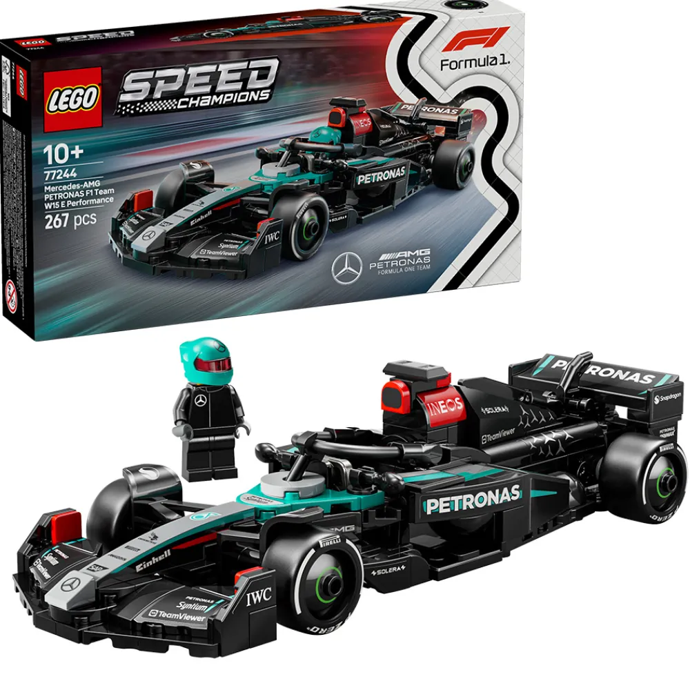 LEGO Lekebiler | Lego Speed Champions>77244 Mercedes-AMG F1® W15-racerbil