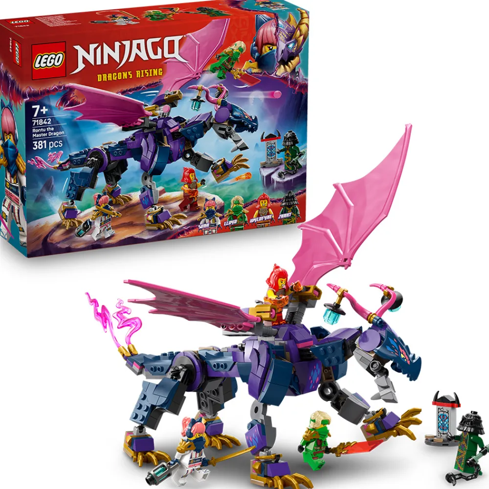 LEGO Lego Ninjago | Lego Nyheter>71842 Mesterdragen Rontu