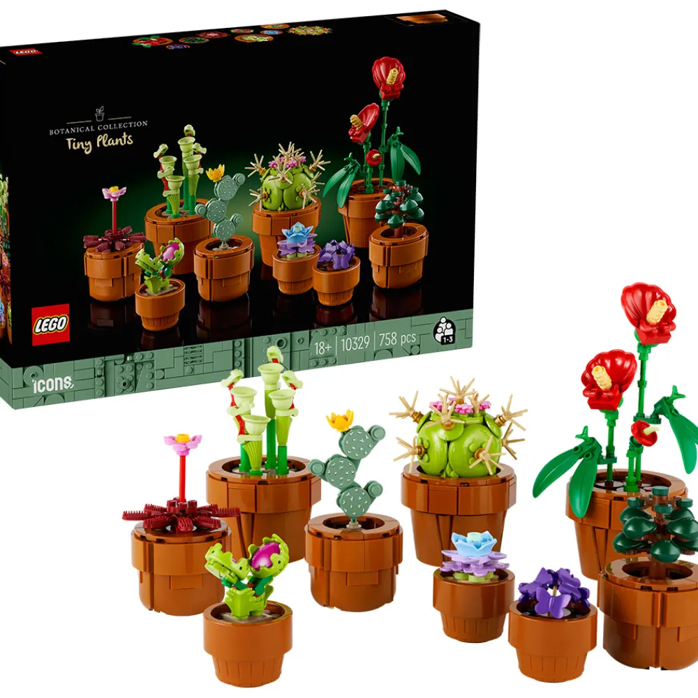 LEGO Blomster | Lego Icons>10329 Miniatyrplanter