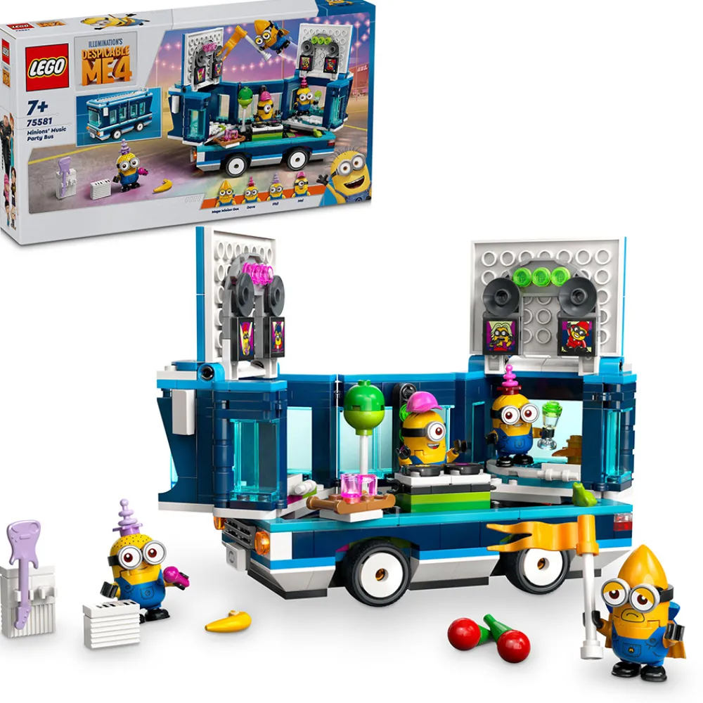 LEGO Lego Despicable Me | Minions>75581 Minions’ festbuss med musikkanlegg