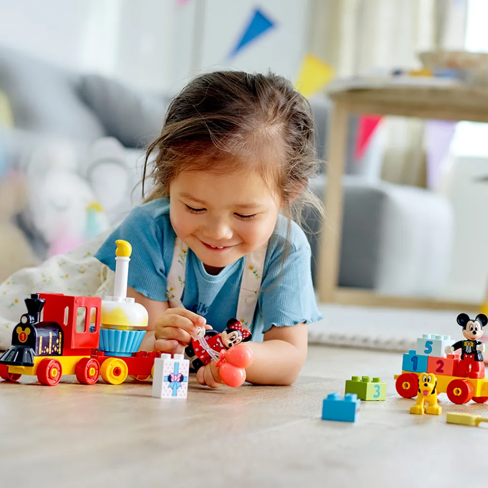 LEGO Duplo | Første Kjøretøy>10941 Minni og Mikkes bursdagstog