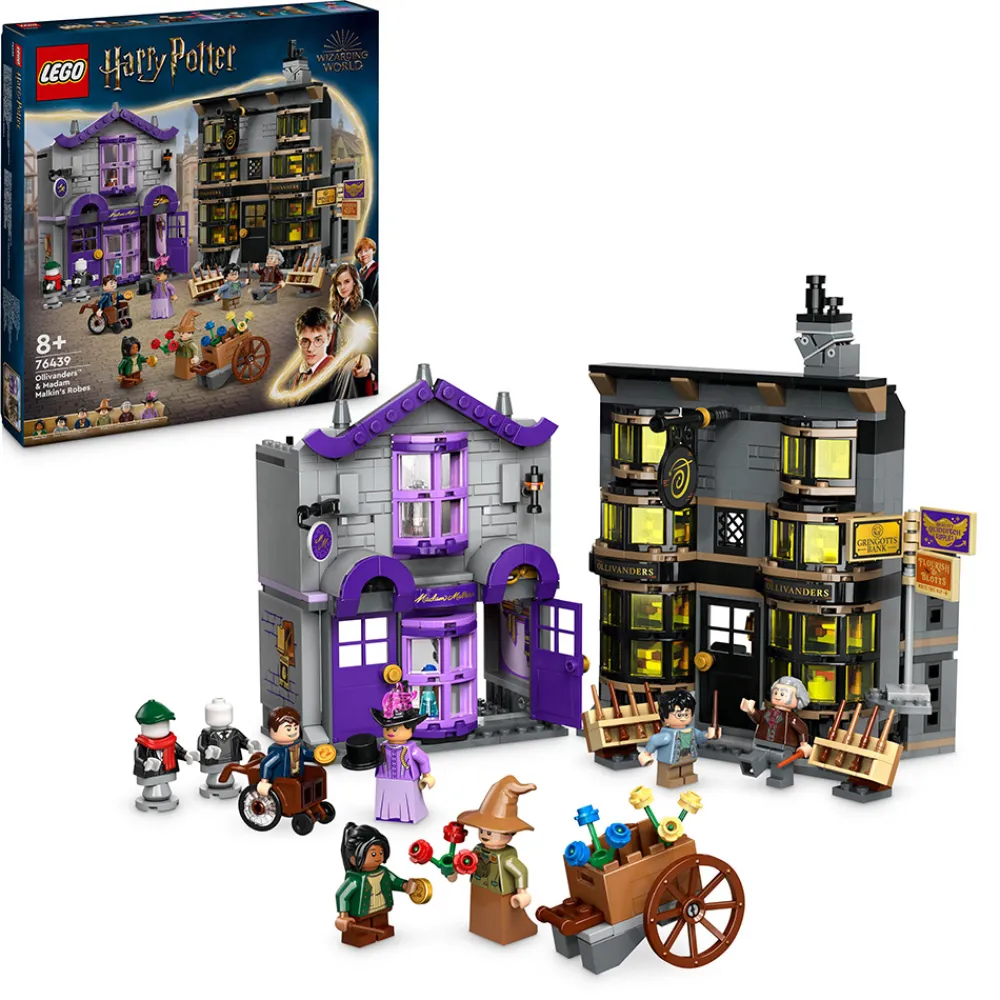 LEGO Lego Harry Potter>76439 Olivanders og Madam Malkins Gevanter