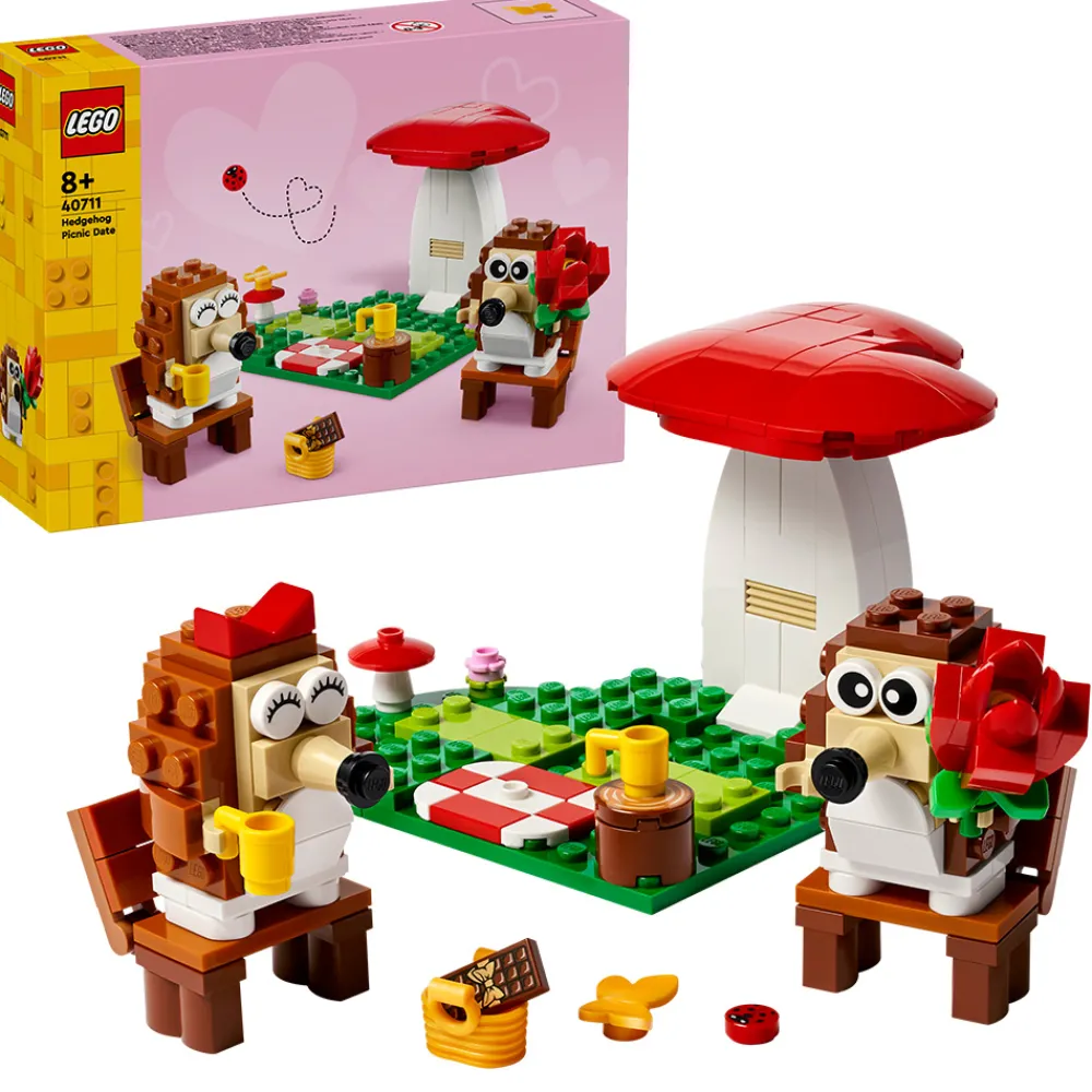 LEGO Lego Icons>40711 Pinnsvin på piknik-date