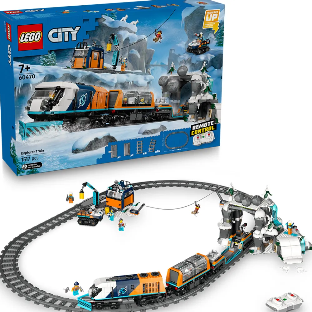 LEGO Lego Nyheter | Lego City>60470 Polarekspedisjonens ekspresstog
