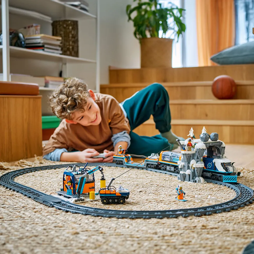 LEGO Lego Nyheter | Lego City>60470 Polarekspedisjonens ekspresstog