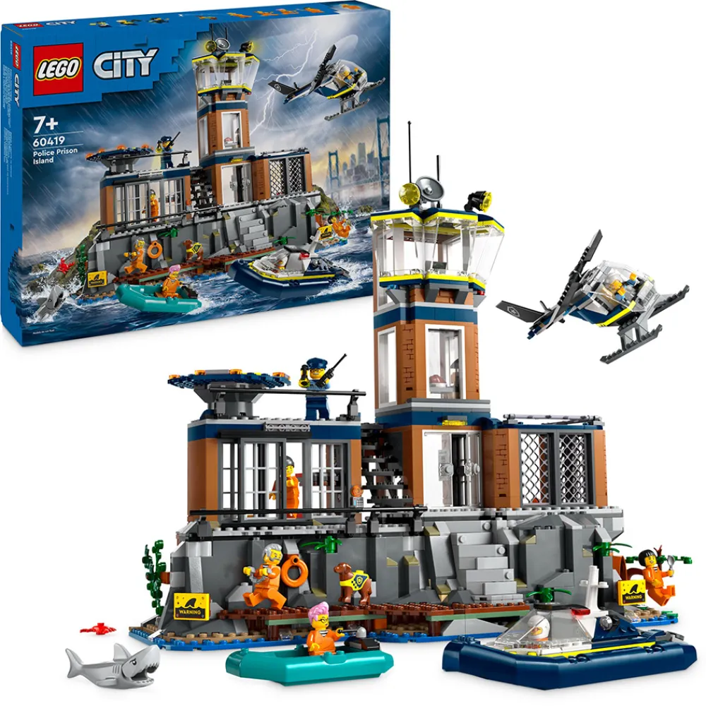 LEGO Lego City>60419 Politiets fengselsøy