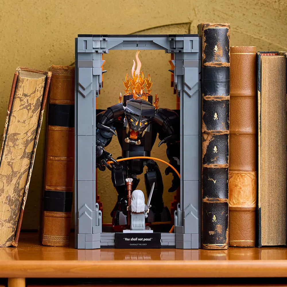 LEGO Lego Icons | Lego Nyheter>10367 Ringenes herre: Balrog™-bokstøtte