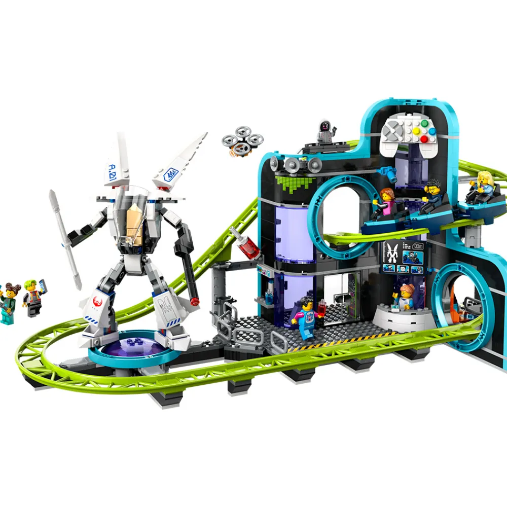 LEGO Lego City>60421 Robotverden med berg-og-dal-bane