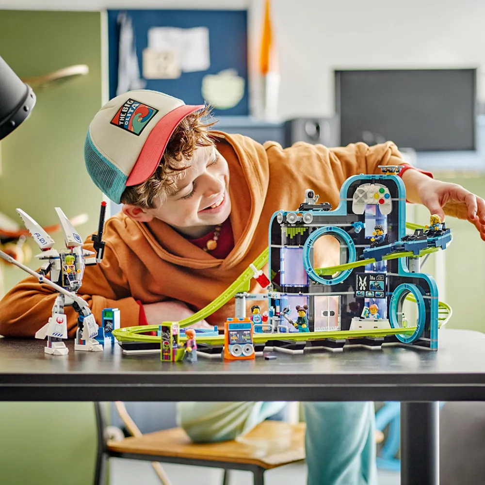 LEGO Lego City>60421 Robotverden med berg-og-dal-bane