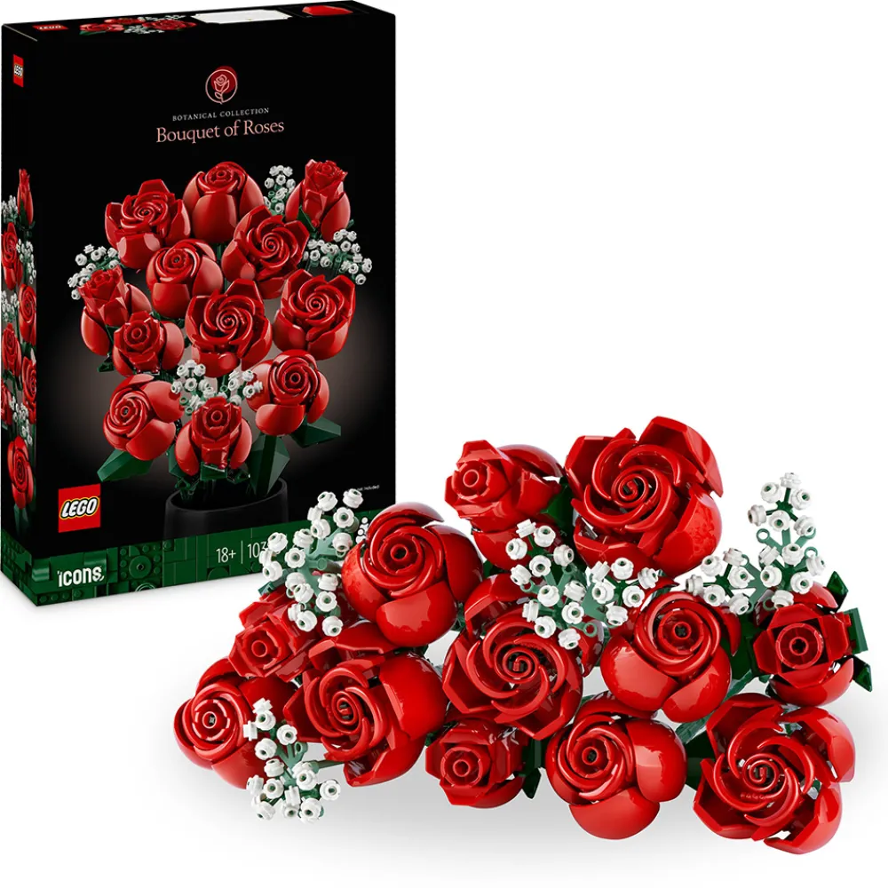 LEGO Blomster | Lego Icons>10328 Rosebukett